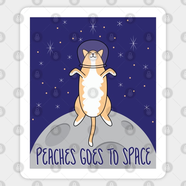 Peaches Moon Sticker by jayMariah